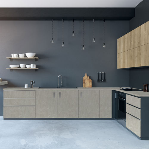 Panneau pour agencement intérieur - ROCKSTAR - SM'art - en HPL / aspect pierre / résidentiel