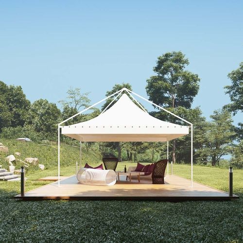 Gazebo en acier galvanisé - Pagoda Basic - SPRECH S.r.l. - en tissu ignifuge / toit en toile / toit en PVC