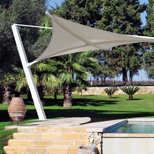 Voile d'ombrage imperméable - Aster  - SPRECH S.r.l. - résistante aux UV / résistante au vent / pour piscine publique