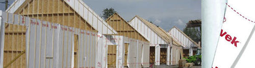 Membrane d'étanchéité pour mur - TYVEK® SOFT - Dupont Building and Construction - en rouleau / en polyéthylène haute densité (PEHD)