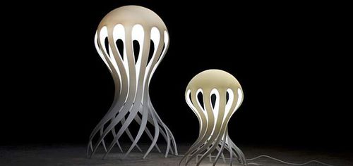Lampe sur pied - CIRRATA - Dupont Building and Construction - en Corian® / design original / d'intérieur