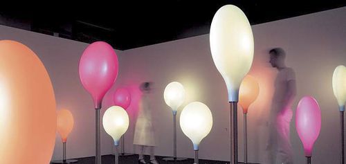 Lampe sur pied - DE-LIGHTED - Dupont Building and Construction - en Corian® / design original / d'intérieur