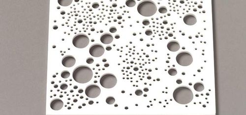 Panneau décoratif mural - CONSTELLATION - Dupont Building and Construction - en Corian® / en bois massif / 3D