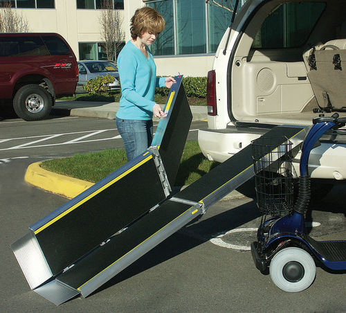 Rampe d'accès pour personnes à mobilité réduite - ADVANTAGE SERIES® - EZ ACCESS - pliable