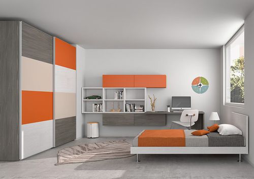 Chambre d'enfant en bois - 7RXB060 - Corazzin Group - Contract & hotel - mixte
