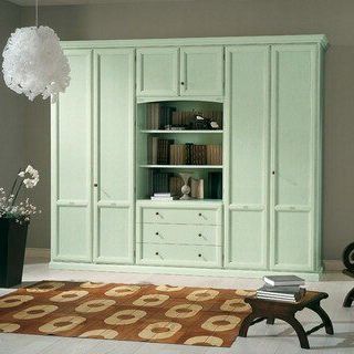 Armoire classique - OPERA-02 - Corazzin Group - Contract & hotel - en bois / à portes battantes / avec bibliothèque