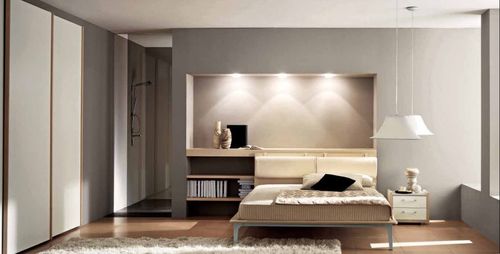 Lit double - 107 A - Marka Industria Mobili - contemporain / en bois