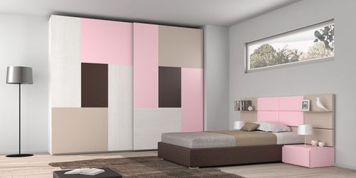 Armoire contemporaine - GARDIAN - Mobilstella - en bois / à porte coulissante / pour fille