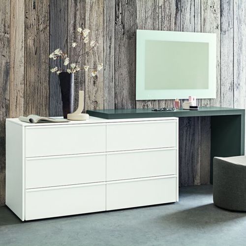 Console contemporaine - ZOE - Morassutti Arredamenti - en bois laqué / rectangulaire / résidentielle