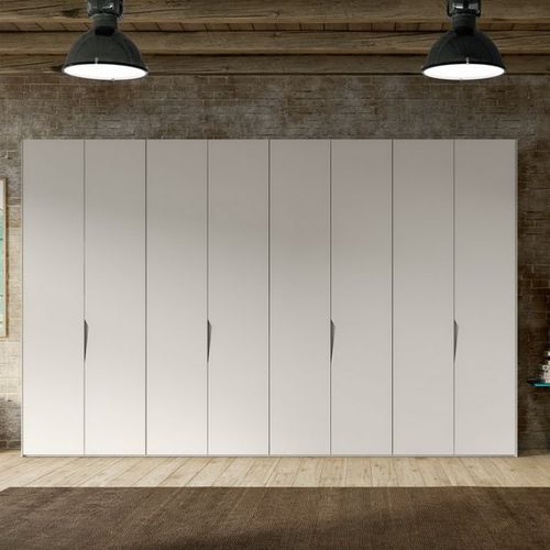 Armoire contemporaine - BLADE - Morassutti Arredamenti - en bois laqué / à portes battantes