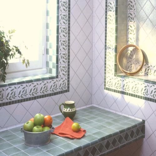 Mosaïque en céramique - PROGRESSION - EMAUX DE BRIARE - polie / d'intérieur / de cuisine