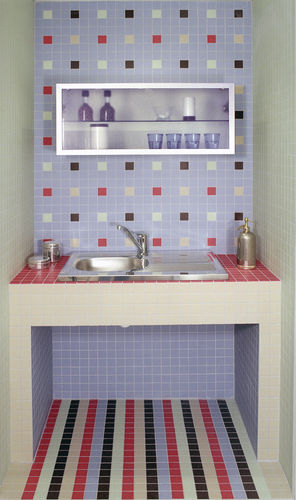 Mosaïque en céramique - POLKA - EMAUX DE BRIARE - polie / d'intérieur / de salle de bain