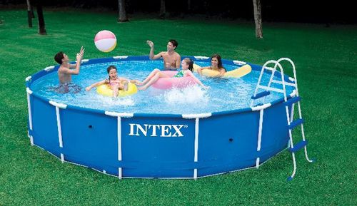 Piscine tubulaire - 28231 - INTEX - d'extérieur / hors-sol / en polyester