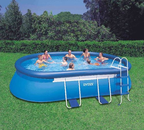 Piscine autoportante - 28192 - INTEX - d'extérieur / hors-sol / en polyester