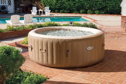 Spa hors-sol - 28402 - INTEX - rond / 4 places / gonflable