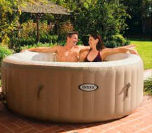 Spa hors-sol - PURESPA™ : 28401 - INTEX - rond / 4 places / gonflable