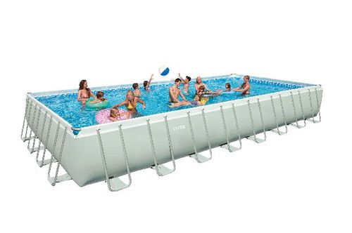 Piscine tubulaire - 28374 - INTEX - d'extérieur / hors-sol / en polyester