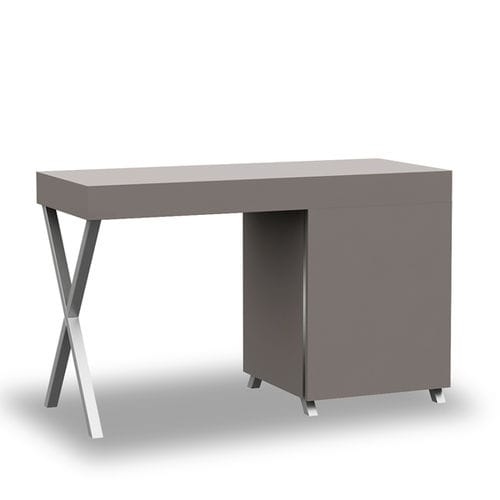 Bureau contemporain - VANI V003B - POITOUX - en bois / en stratifié / en métal