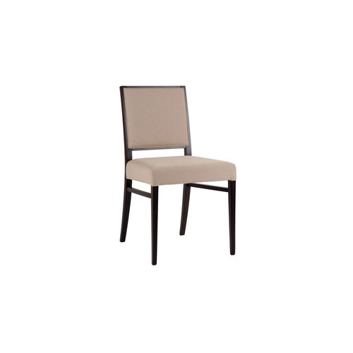 Chaise contemporaine - PROJECT : 206 - TEKHNE S.r.l. - en bois / tapissée / résidentielle