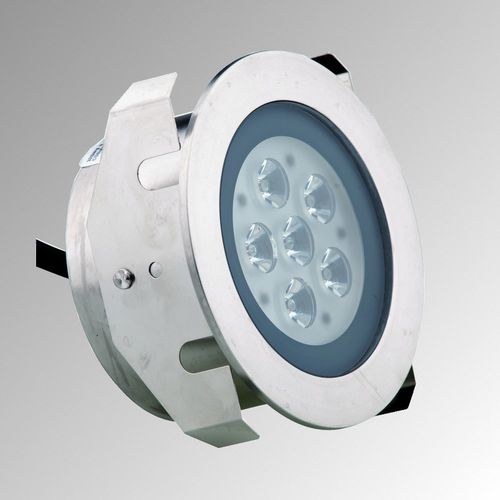 Luminaire encastrable au sol - AQUA 6 - TEKNI-LED - à LED / rond / IP68