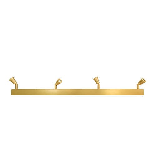 Applique murale contemporaine - BABY PRO Reglette 1 à 4 spots W4430 - TEKNI-LED - d'intérieur / en laiton / circulaire