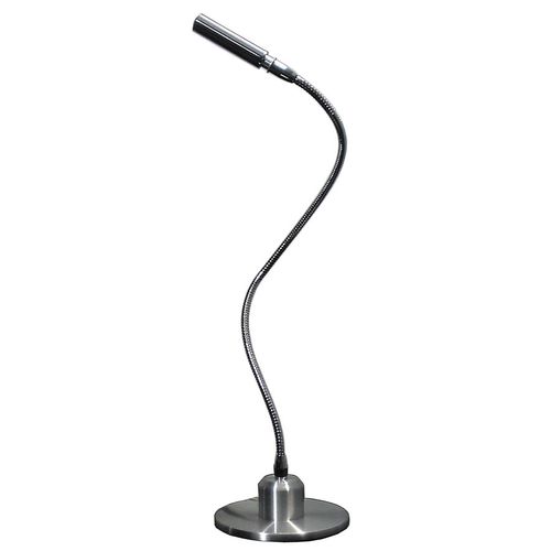 Lampe de bureau - ZOOM  - TEKNI-LED - en laiton brossé / en aluminium brossé / contemporaine