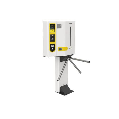Tourniquet tripode - BAR SPA - COMINFO - en acier inoxydable / de sécurité / pour contrôle d'accès automatique