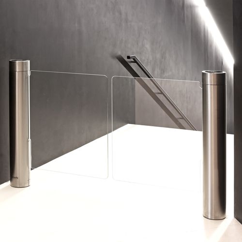 Barrière de contrôle d'accès - PEGAS GL - COMINFO - à pivot / battante / en inox