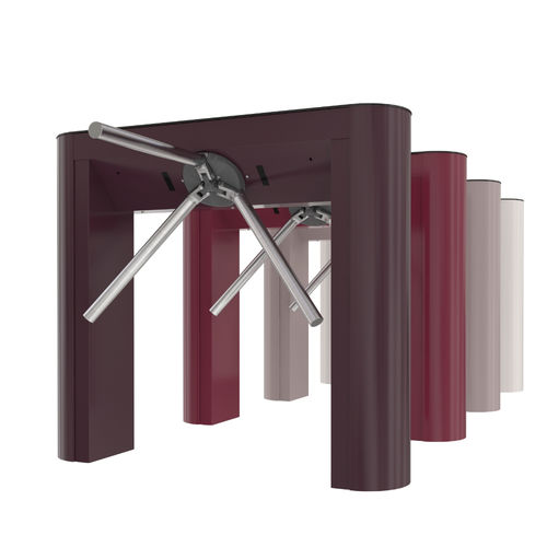 Tourniquet tripode - BAR One  - COMINFO - mi-hauteur / en acier inoxydable / pour contrôle d'accès automatique