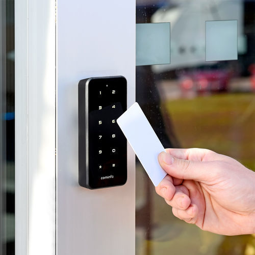 Lecteur de cartes de proximité - Dual Line - COMINFO - à puce / RFID / pour contrôle d'accès automatique