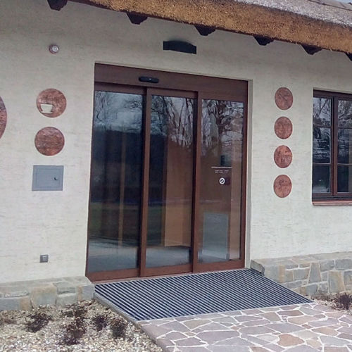 Porte d'intérieur - TINA-DIVA L-DIVA  - PORTALP - en aluminium / télescopique / vitrée