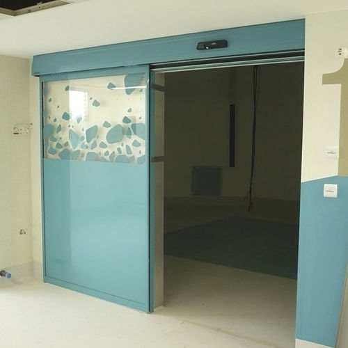 Porte d'intérieur - DIVA L CLEAN - PORTALP - en verre / coulissante / vitrée