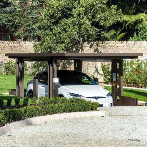 Ascenseur pour voiture hydraulique - IP1-CM MOB 2 - IdealPark - pour le tertiaire / privatif / d'extérieur