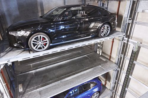 Système de stationnement avec plate-forme - PARKSAFE 580 - WÖHR Autoparksysteme - ascenseur