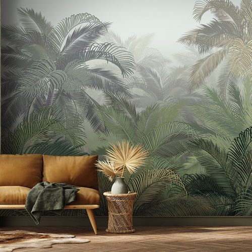 Papier peint contemporain - BALATA BT1907 - LGD01 décor mural sur mesure - à motif nature / à motif floral / panoramique