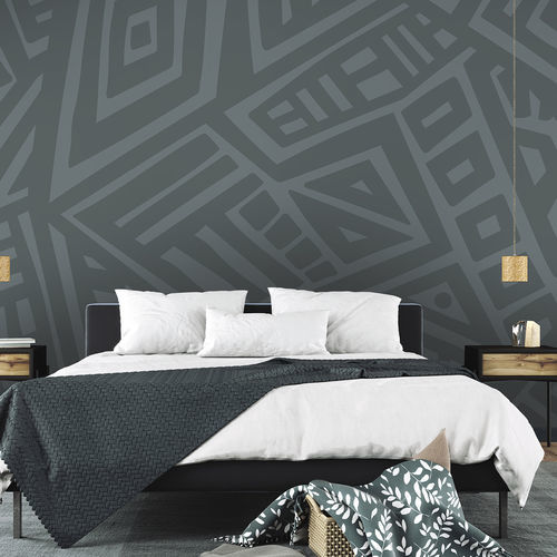 Papier peint contemporain - TSARIN TS3907 - LGD01 décor mural sur mesure - panoramique / géométrique / à rayures