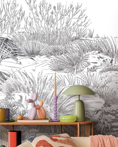 Papier peint contemporain - BRUYAGE - LGD01 décor mural sur mesure - à motif scène / panoramique / personnalisable