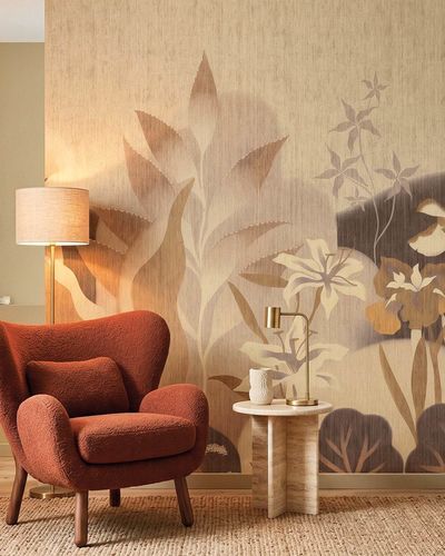 Papier peint de style - OREA - LGD01 décor mural sur mesure - en tissu / en polyester / à motif floral