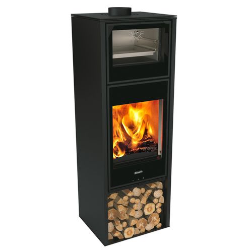 Poêle à bois - X LINE - CHEF - RIZZOLI - 12 kW / 5 kW - 10 kW / contemporain