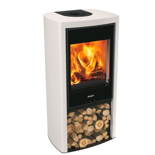 Poêle à bois - X ART - BASIC - RIZZOLI - 12 kW / 5 kW - 10 kW / contemporain