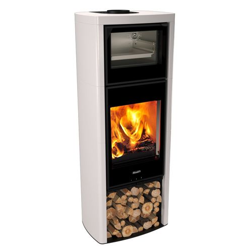 Poêle à bois - X ART - CHEF - RIZZOLI - 12 kW / 5 kW - 10 kW / contemporain