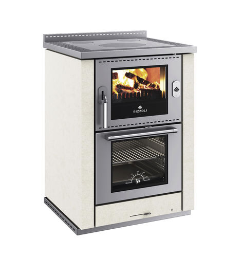 Cuisinière à bois - ML 60 - RIZZOLI - 1 foyer / 1 four / classe A+