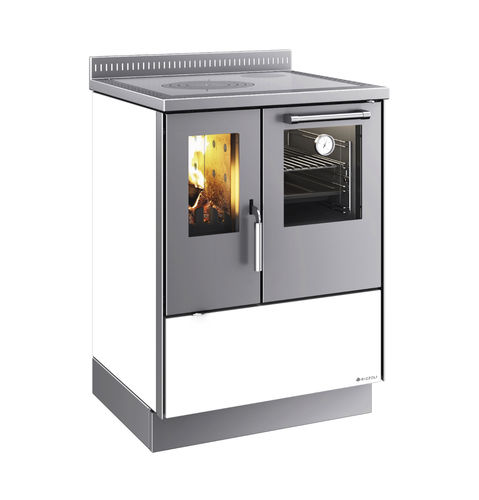 Cuisinière à bois - ZVI 60 - RIZZOLI - 1 foyer / 1 four / classe A+