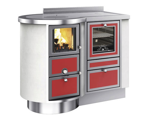 Cuisinière à bois - PE CF - RIZZOLI - 1 foyer / 1 four / classe A+
