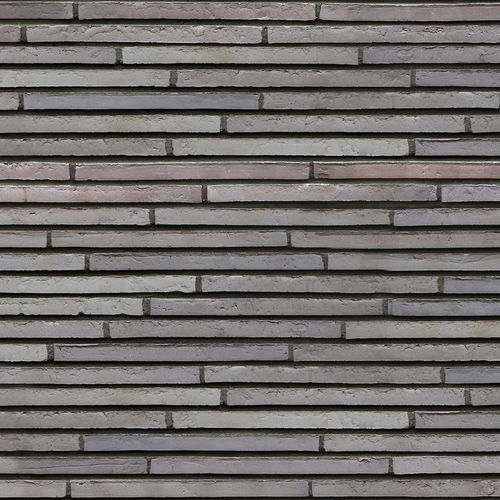 Bardage en briques - K50 - Petersen Tegl - en terracotta / texturé / aspect pierre