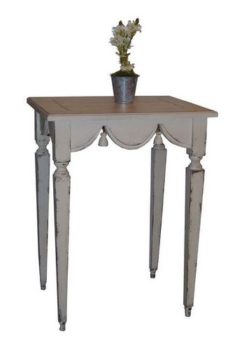 Table d'appoint classique - CANTONNIÈRE - PROVENCE & FILS - en bois / rectangulaire / résidentielle