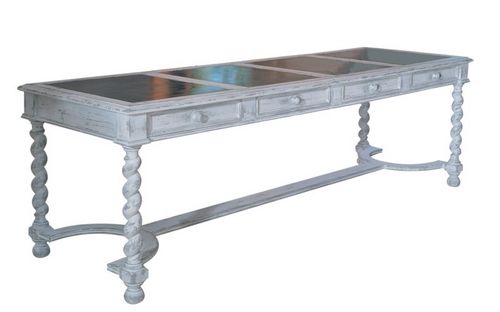 Table à manger classique - URSULINE - PROVENCE & FILS - en bois / rectangulaire / résidentielle
