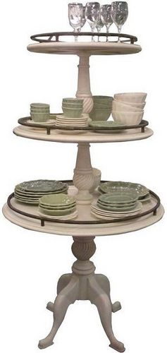 Desserte de service - CHAMPAGNE - PROVENCE & FILS - professionnelle / en bois