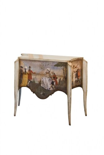 Commode classique - ARTE  - PROVENCE & FILS - en bois / non spécifié / blanche
