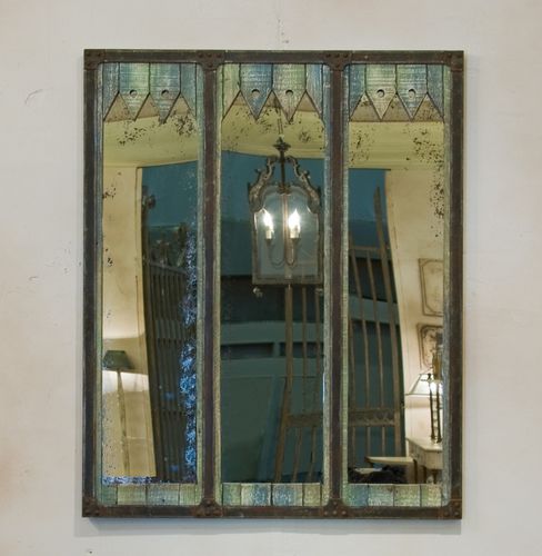 Miroir mural - DOCKER - PROVENCE & FILS - classique / rectangulaire / en bois